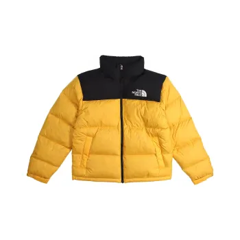 THE NORTH FACE 1996 Collection Men's Retro Nuptse Jacket Down Jacket European Version Winter Unisex Yellow