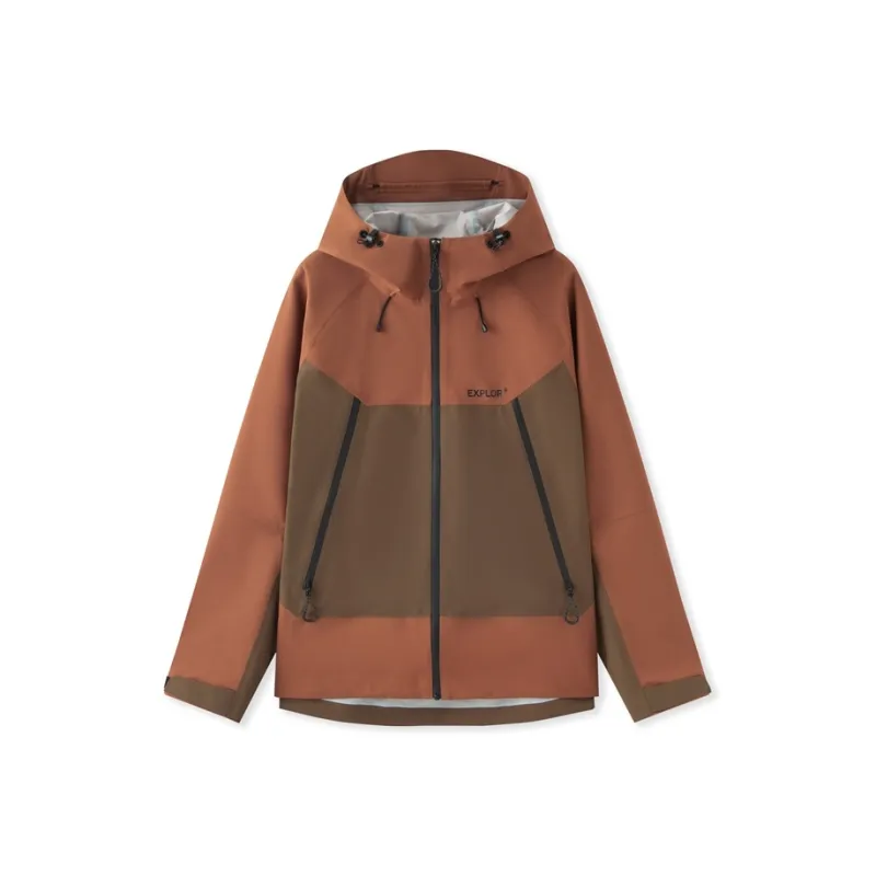 SEM/R Waterproof, Windproof, Breathable, Abrasion Resistant, Water Repellent Windbreaker Jacket Unisex-4