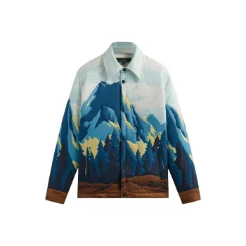 KITH Patchwork Brixton Puffed Shirt Jacket