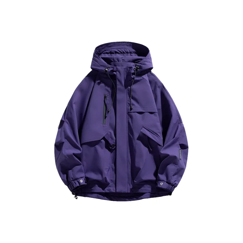33TH Jackets Coats Unisex Khaki Fabric Color-24