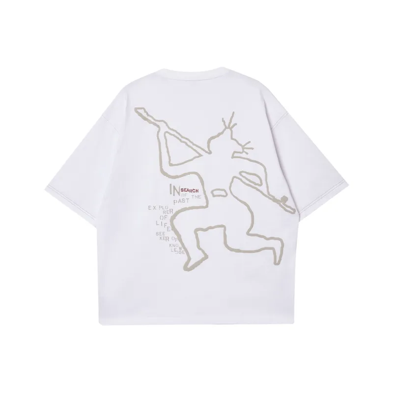 JACK JONES· T Shirt Men's A06 Raw White-1