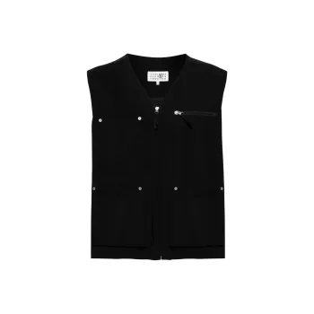 MM6 Maison Margiela Multi pocket Zip up Gilet