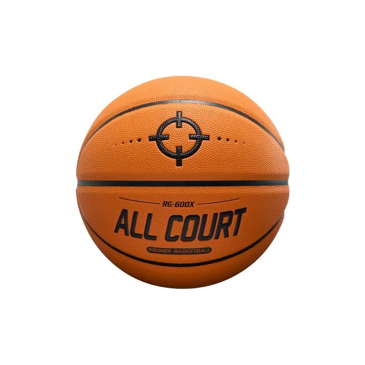 RIGORER RG600X Collection PU Basketball Orange Size 7 Ball Training Competition Unisex-1