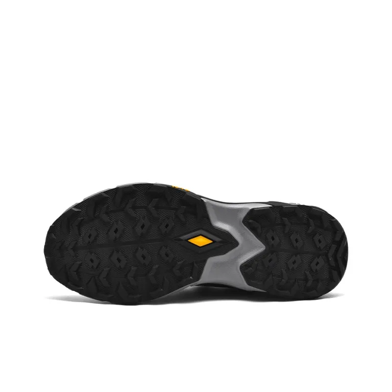 LOTTO Joy Journey Slip Resistant, Abrasion Resistant, Breathable, Support Grip Low Top Hiking Shoes Men's Dark Gray-4