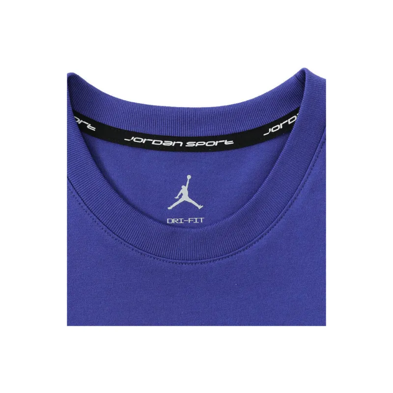 Jordan As M J SPRT DF SS CREW T Shirt Men's Purple-3