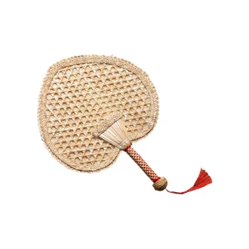 Pleasant Language Wheat Straw Fan