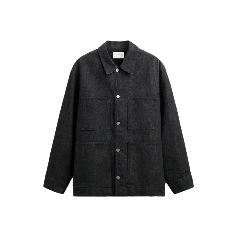 ZARA x STUDIO NICHOLSON Denim Jacket Men's Black-0