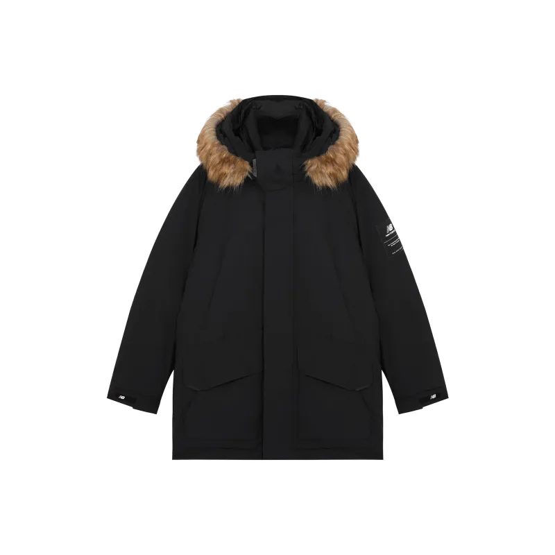 New Balance Down Jacket Winter Unisex Black-0