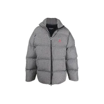 Balenciaga Jackets Coats Loose Fit Style Men's Black