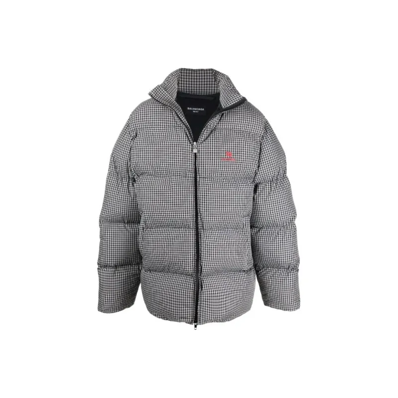 Balenciaga Jackets Coats Loose Fit Style Men's Black-0