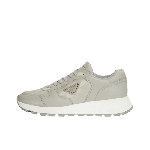 PRADA PRAX 1 Low Top Casual Blanco Men's Gray