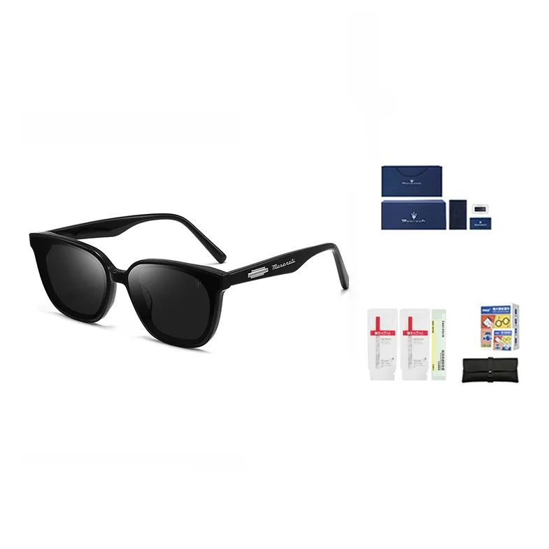 Maserati Plate Frame Sunglasses Unisex-4
