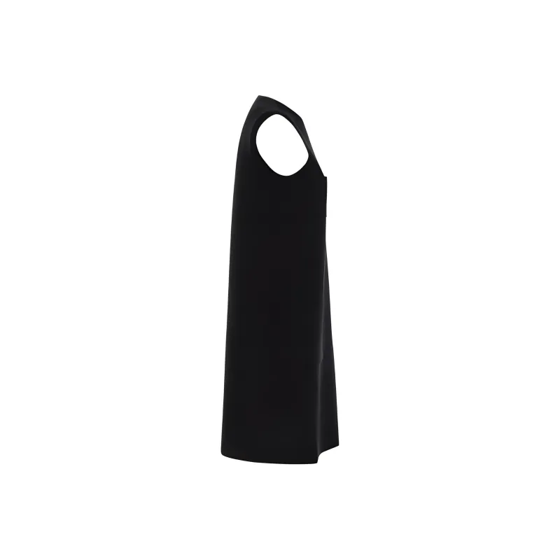 MaxMara Studio Crewneck Sleeveless Midi Dress-2