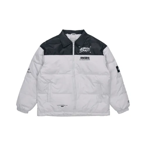 LiNing Skateboard Down Jacket Men's Coin Grey