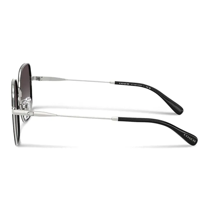 COACH Irregular Shape Sunglasses Women's Rose Gold-5