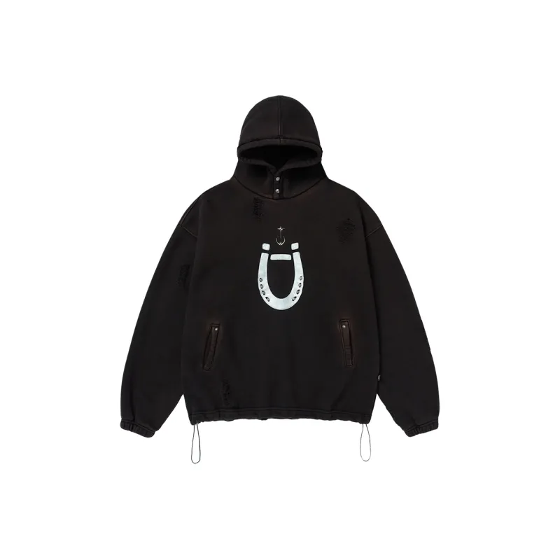 Dickies X THUG CLUB Dickies Collaboration Sweatshirts Unisex Black-0