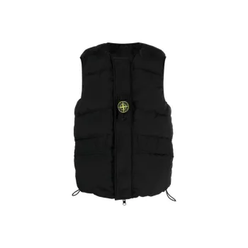 STONE ISLAND FW23 Vest Men's Black