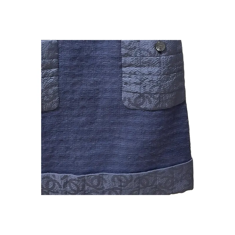 CHANEL Casual Short Skirts Women's Purple-1