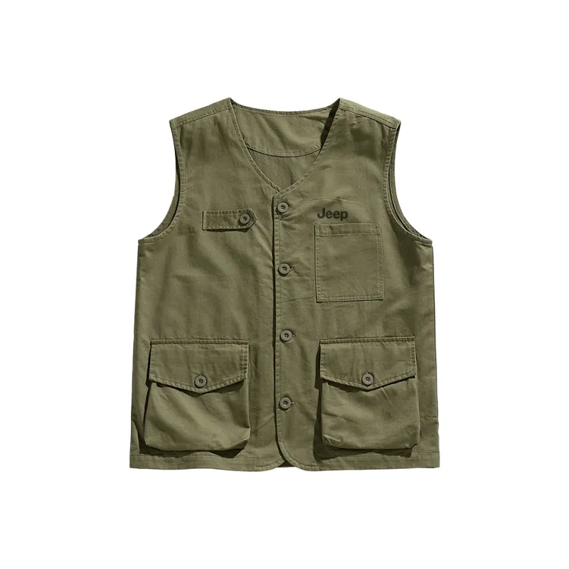 Jeep Casual Workwear Camisole Tank Top Vest Unisex-0