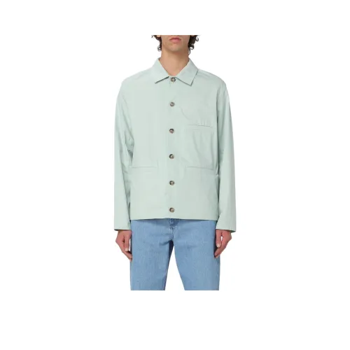 A.P.C Welt Pocket Long Sleeved Shirt
