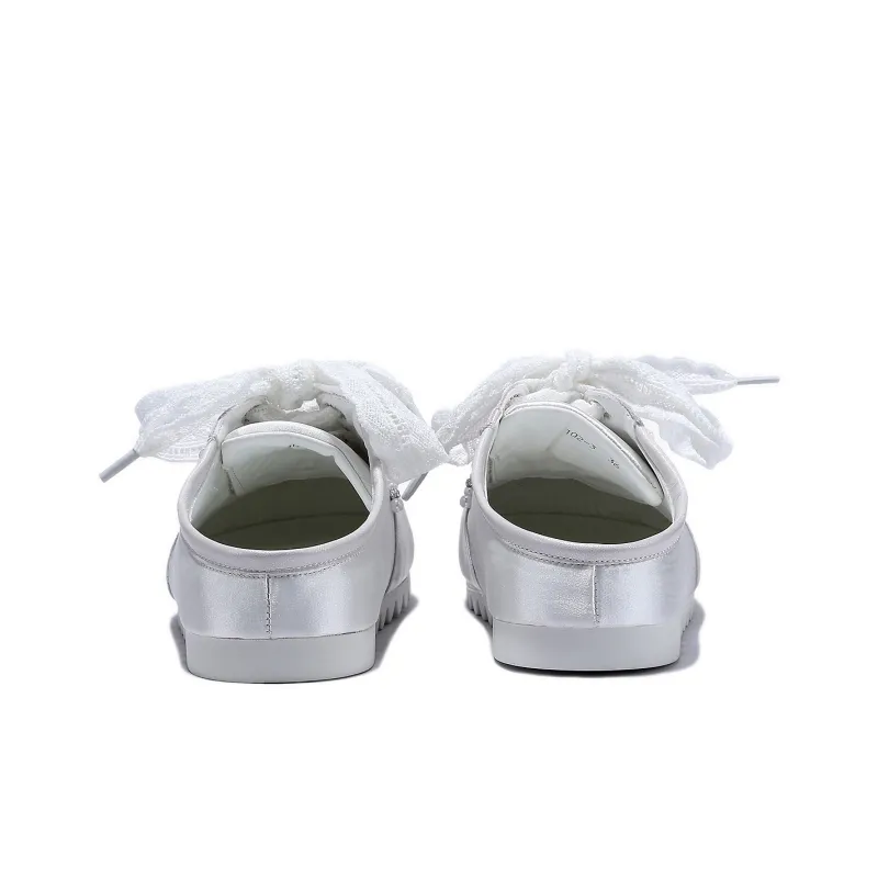 SELAIYA Closed Toe Slippers Women's Silver-4