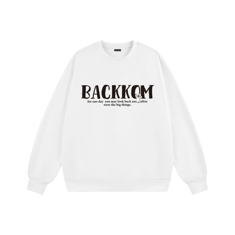 David Bakken x DAOMEIXIONG Sweatshirt Unisex Dark Red-4
