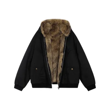 A Chock Jackets Coats Unisex Black