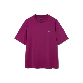 FILA T Shirt Unisex Dark Purple