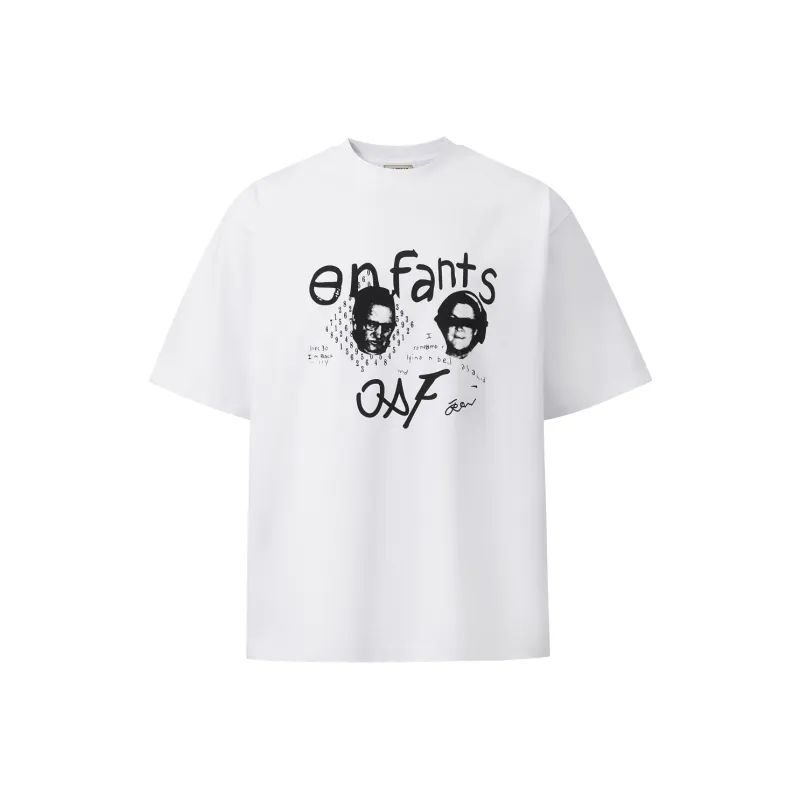 OX FREAK T Shirts Unisex White-0
