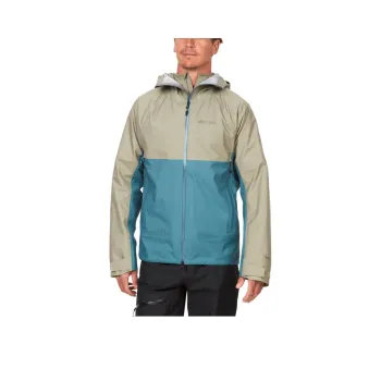 Marmot Waterproof And Windproof Windbreaker Jacket Men's Vetiver/Moon River