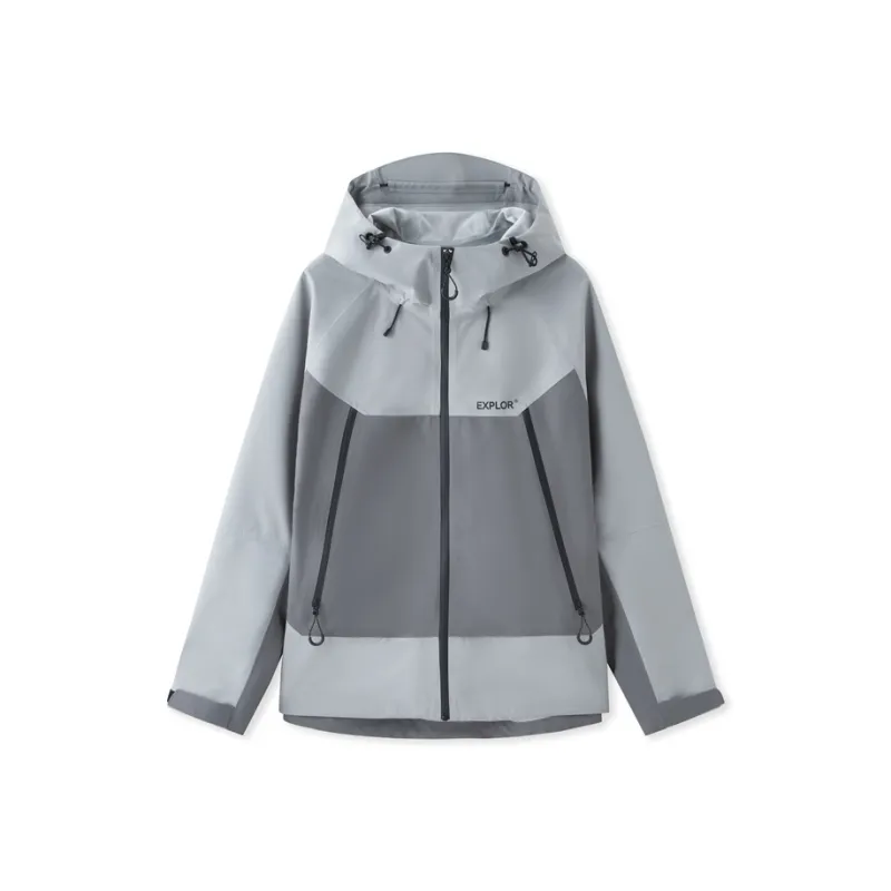 SEM/R Waterproof, Windproof, Breathable, Abrasion Resistant, Water Repellent Windbreaker Jacket Unisex-10