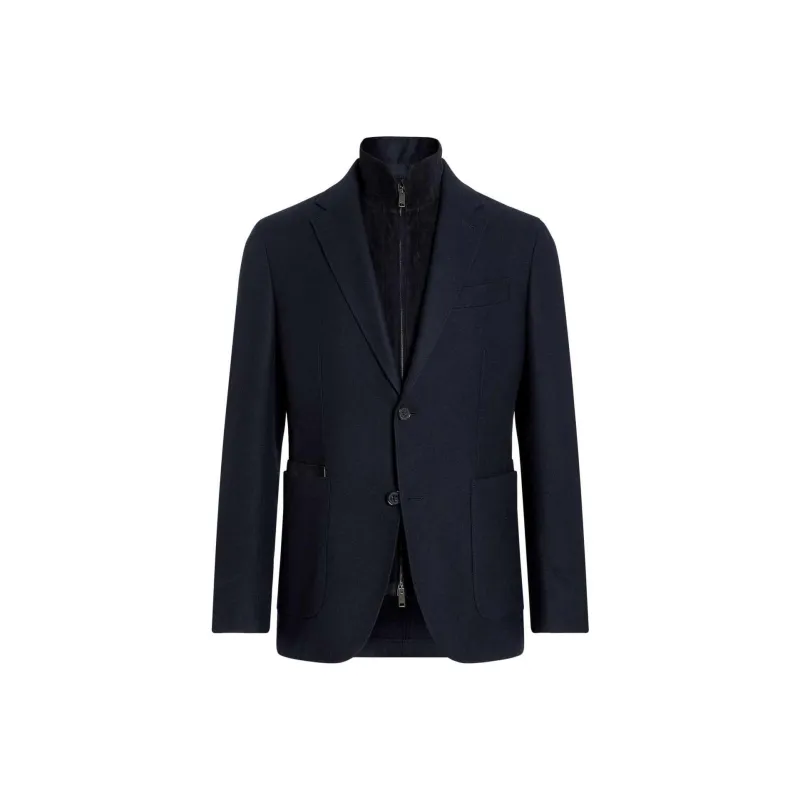Ermenegildo Zegna Trofeo™ Single Breasted Blazer-0