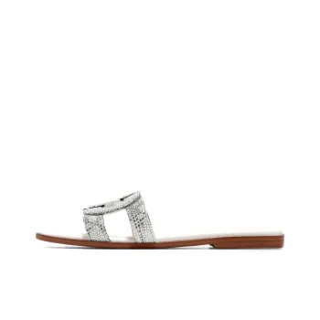 COLE HAAN Odor Resistant, Abrasion Resistant Slide Slippers Women's Beige