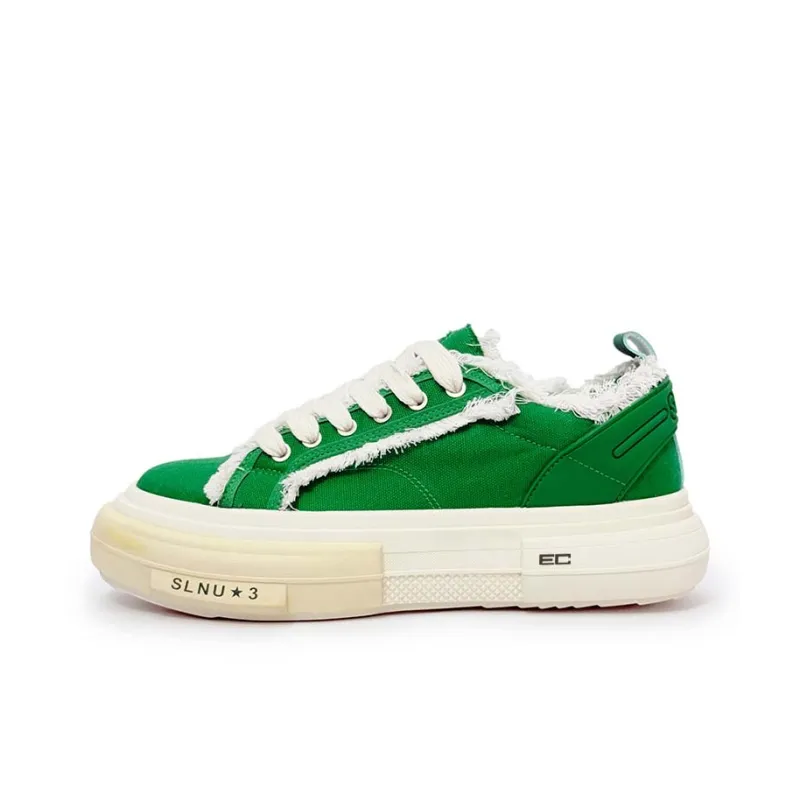 ENRICO COVERI Anti Slip Wear Resistant Low Top Canvas Shoes Men's-8