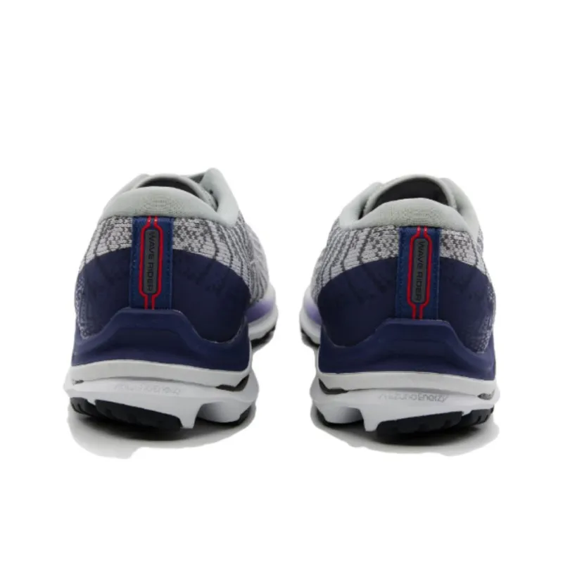 Mizuno Wave Rider 24 Anti Slip Wear Resistant Low Top Casual Running Shoes Women's Gray-2
