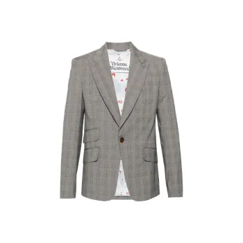Vivienne Westwood SS24 Business Suit Coat Men's Gray