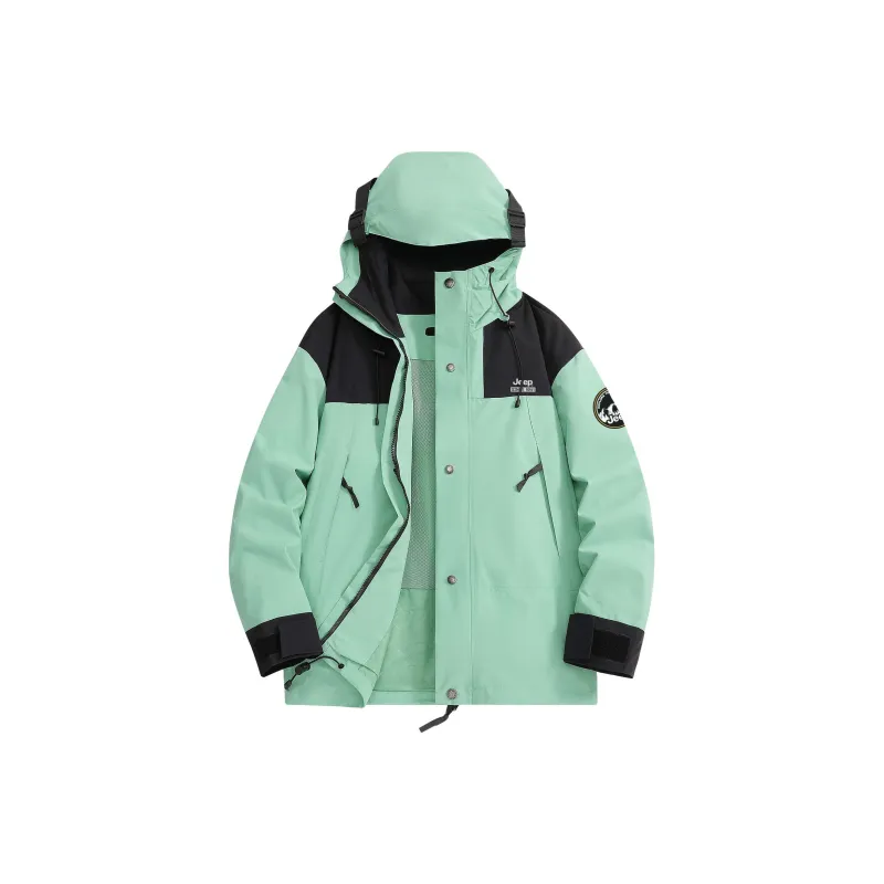 Jeep Waterproof And Windproof Jacket Trench Coat Asia Unisex-8
