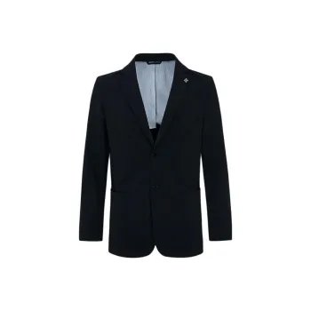 HAZZYS Business Suit Men's Navy Blue