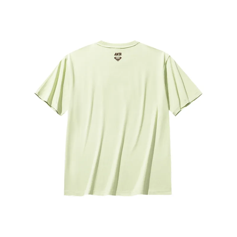 Anta Life Collection T Shirt Women's Butterfly Swim Green-1