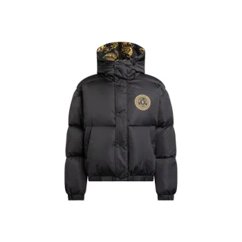 VERSACE JEANS COUTURE Down Jacket Men's Black