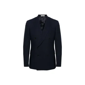 FURSAC Wool Double-breasted Blazer