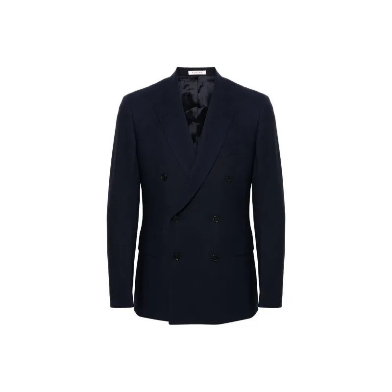 FURSAC Wool Double-breasted Blazer-0