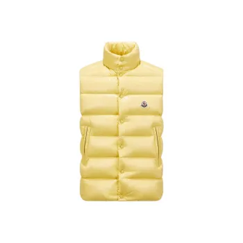 Moncler Tibb Series Vests Men Yellow