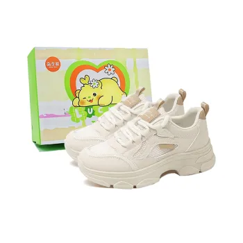 Budding Bear Anti Slip Wear Resistant Low Top Chunky Sneakers Women's