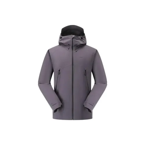 DECATHLON MH500 Water Resistant Windproof Breathable Windbreaker Jacket Men's Purple