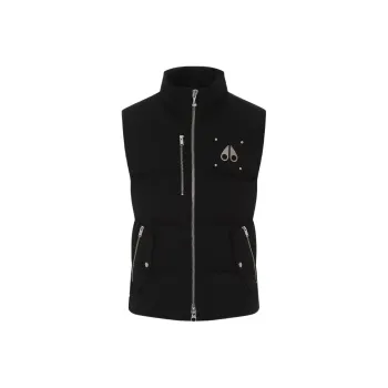 Moose Knuckles Westmount Logo Plaque Gilet