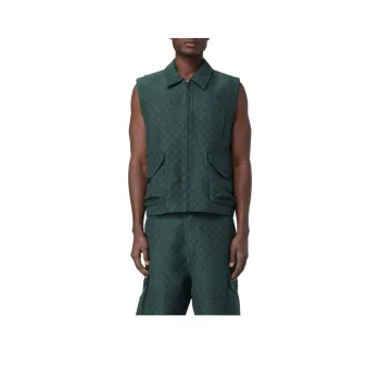 Daily Paper Benji Monogram Zip up Vest