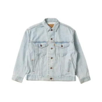 Levis Denim Jackets Men Blue