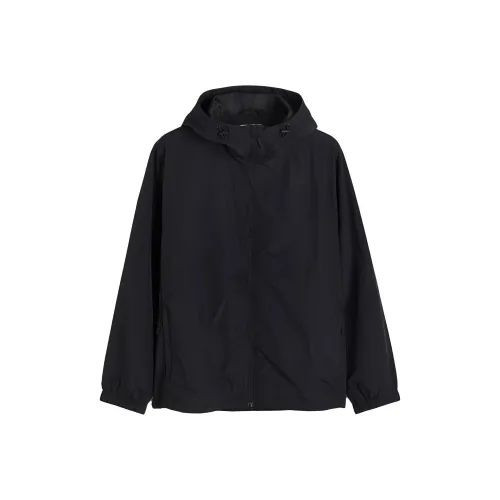 H&M Waterproof Windbreaker rain Men's Black