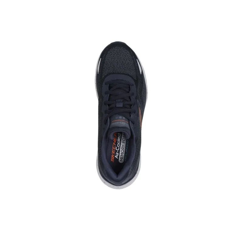 Skechers Relaxed Fit Low Top Casual Shoes Men's Black-3